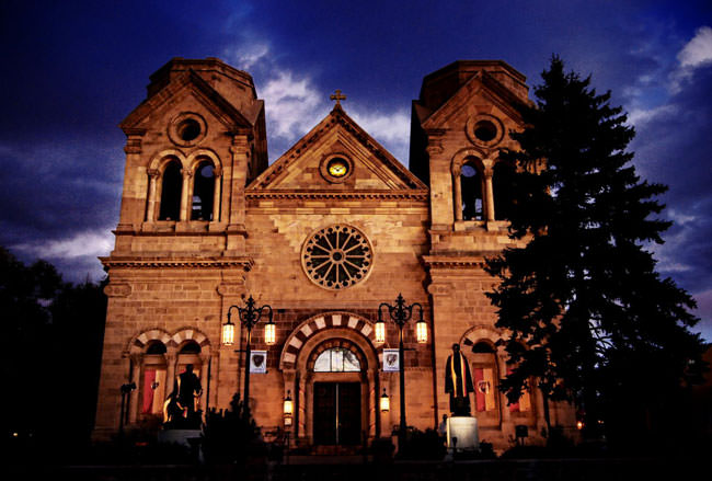 Cathedral Basilica of St. Francis of Assisi new mexico