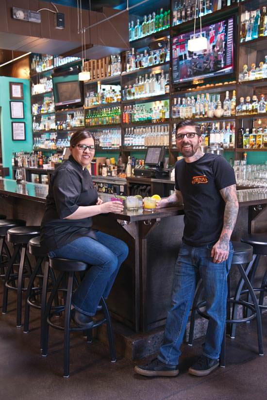 Bryan Rossi and Sylvia Ayala of Adelita's Mexican Restaurant in Denver