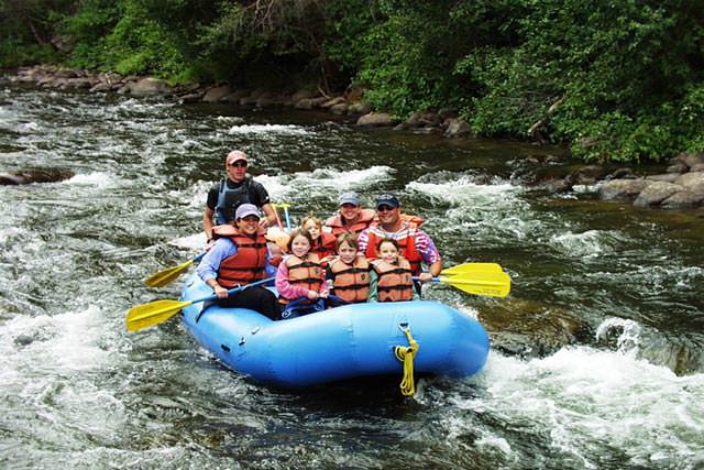 River rafting in Gunnison