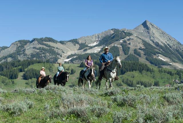 Horseback riding in Telluride