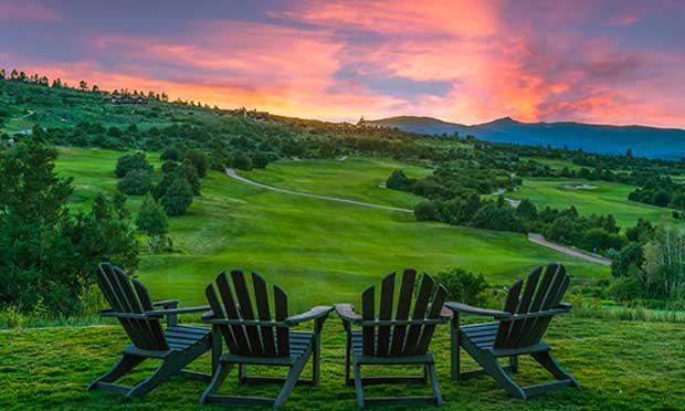 Summer at Red Sky Golf Club in Vail