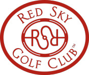 Red Sky Golf Club logo and deal