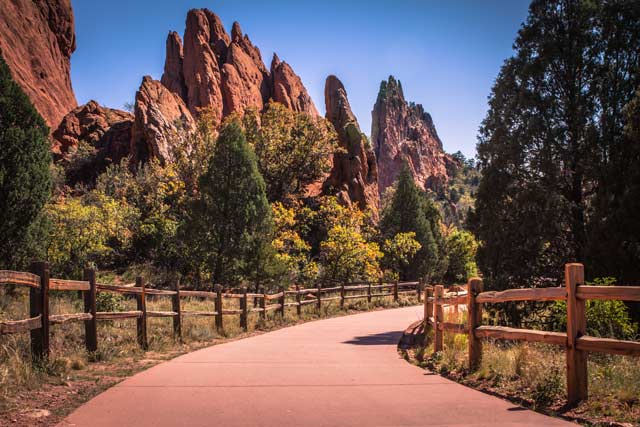 Garden of the Gods trail