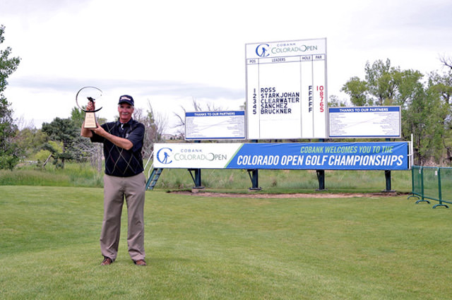 John Ross wins the 2016 CoBank Colorado Senior Open