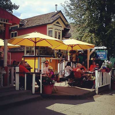 Crepes a la Cart in Breckenridge