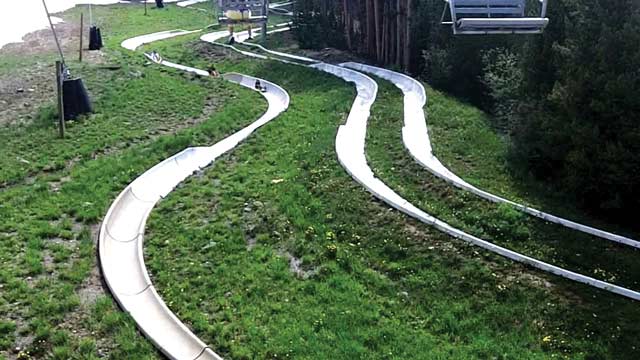 Alpine Slide at Breckenridge Fun Park