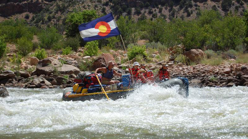 Rafting on the Colorado River