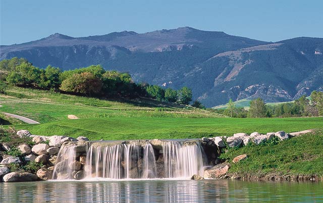 Water fall at the Powder Horn