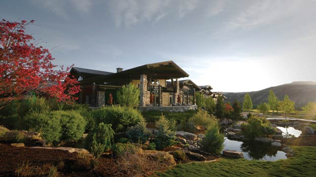 Frost Creek Clubhouse exterior, Eagle, Colorado