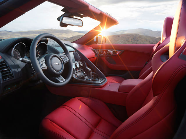 Jaguar interior - F Type