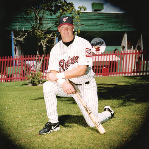 Joel Klatt as an 18-year-old minor leaguer for the Padres