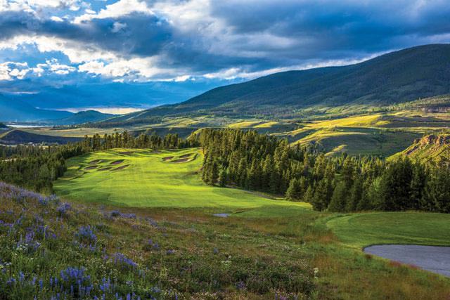 The 18th Hole of the Keystone River Course