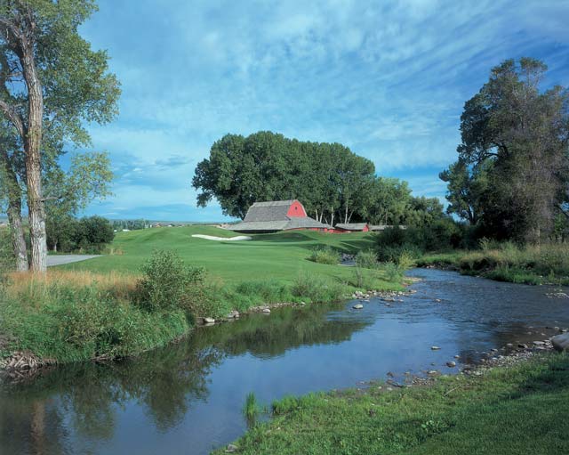 The 6th Hole of the Stag nine at the Powder Horn