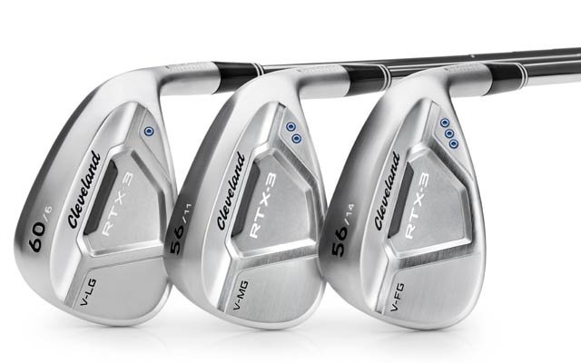 Cleveland's new cavity back RTX-3 wedges