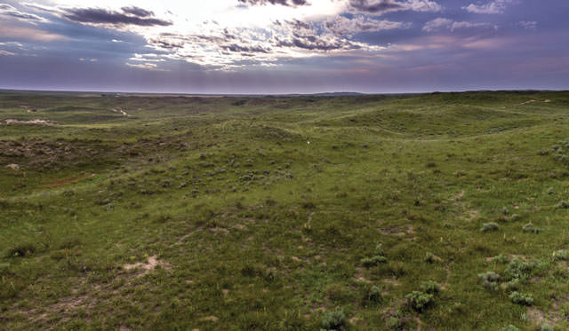 A view of the short course being built at Ballyneal