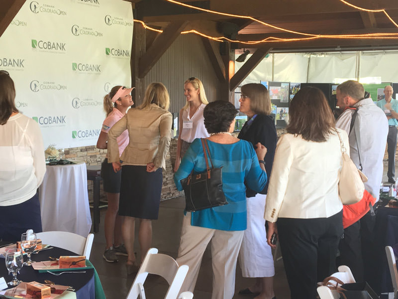 Paula Creamer meets women business leaders on Monday