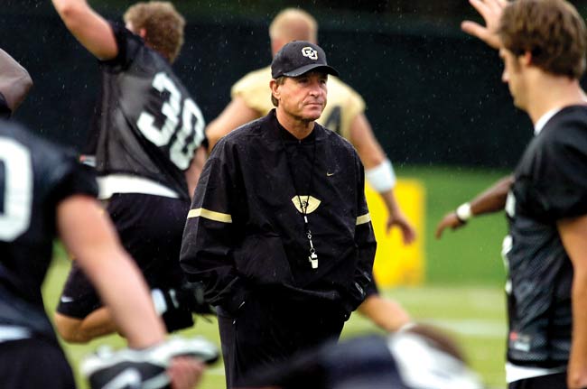 Gary Barnett University of Colorado football coach