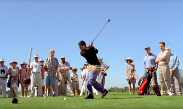 Does the Happy Gilmore swing really work?