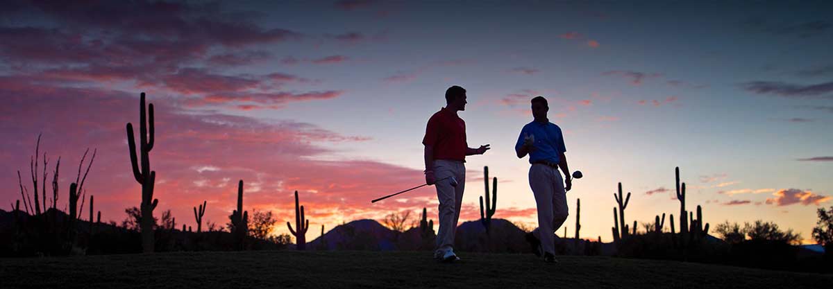 Golfers in Tucson