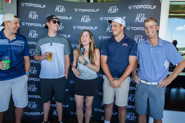 Kupcho and Baer Interview at topgolf