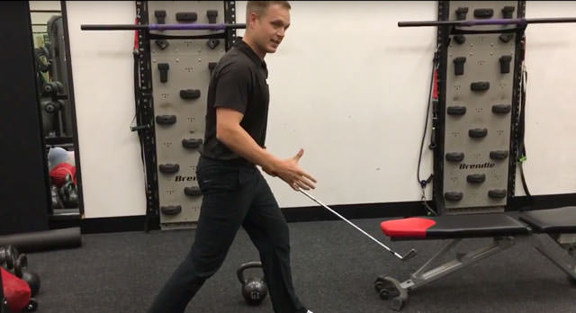 Lower body exercises for golfers