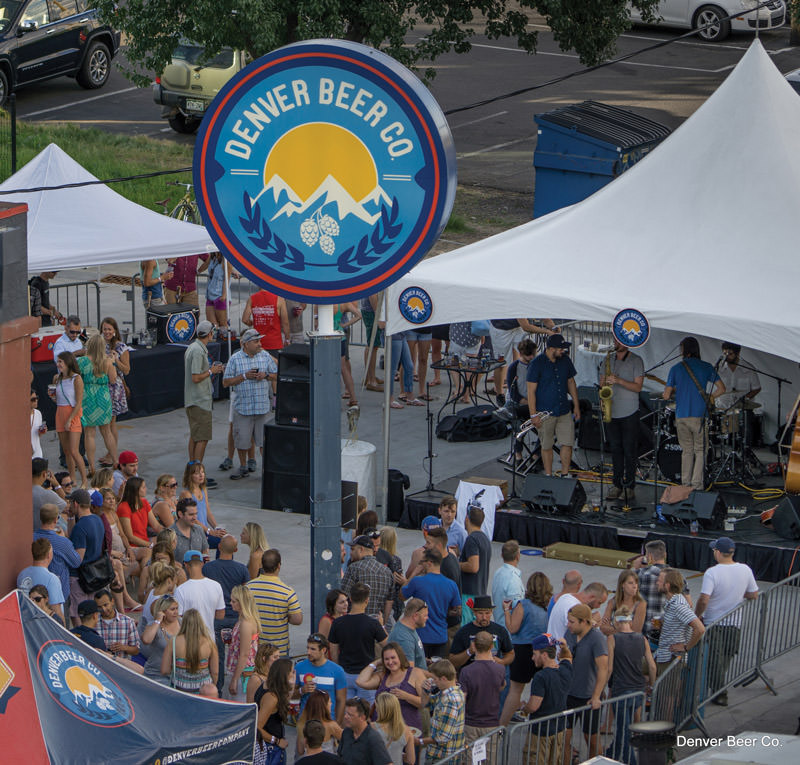 Denver Beer Co. First Descents event