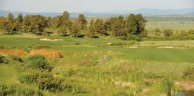 Colorado Golf Club's 16th hole, the second of David Wests's two eagles
