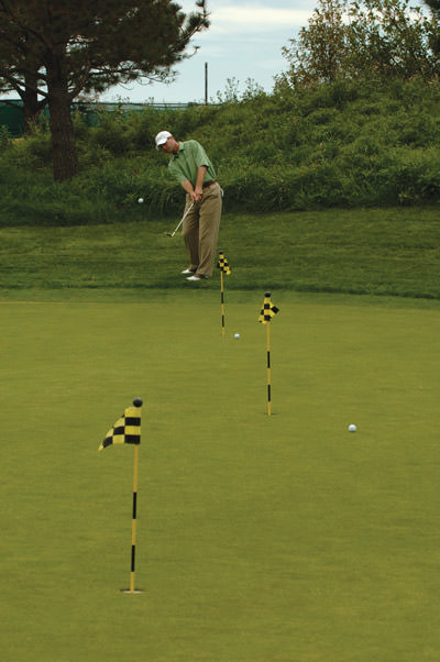 Golf distance control tips