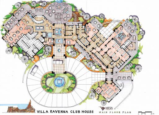 Ravenna Clubhouse and Pool Plans
