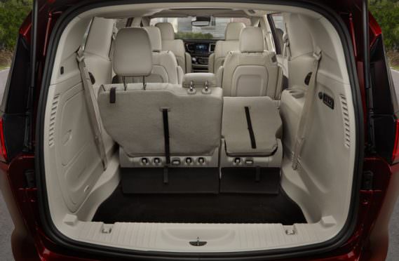 2017 Chrysler Pacifica Rear Seat