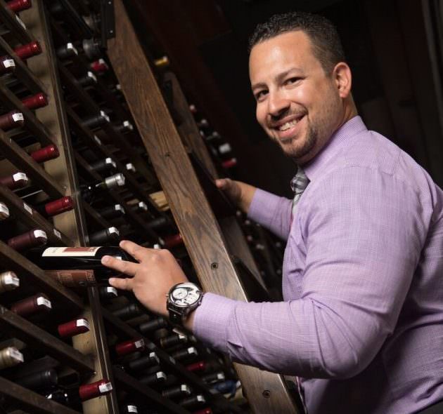 Bourbon Steak sommelier Jason Caballero