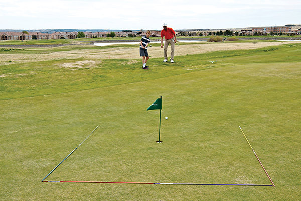junior golf father's day chipping box