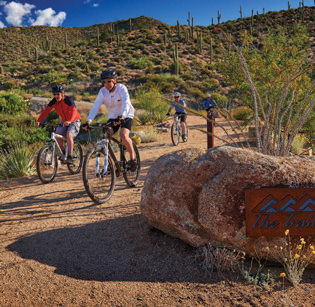 Desert Mountain biking