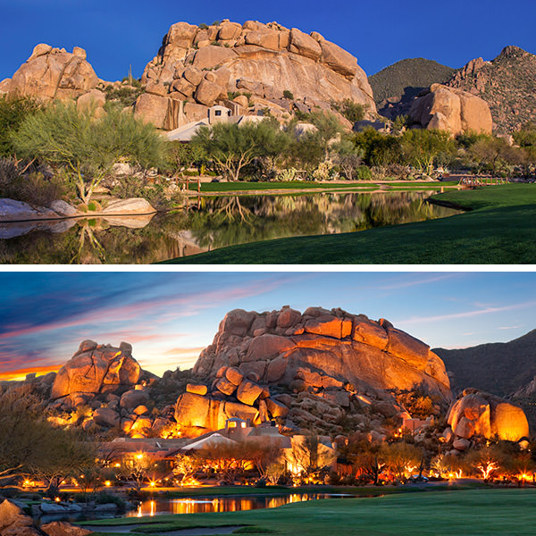 boulders night and day comparison