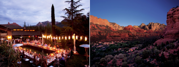 L'Auberge de Sedona (left) and Enchantment Resort