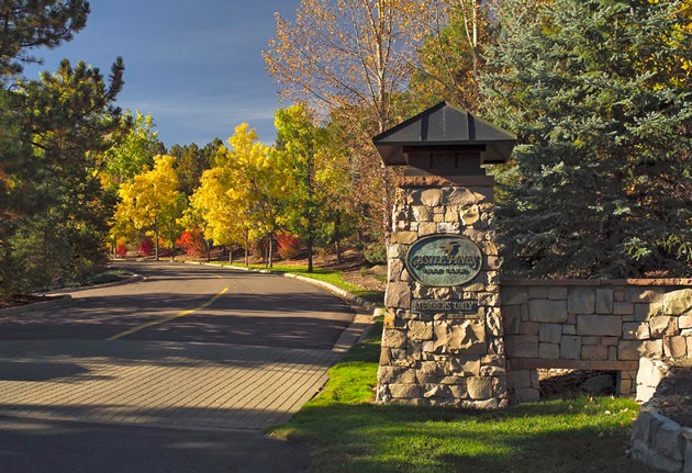 Entrance to Castle Pines Golf Club