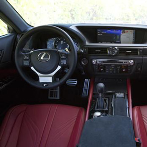 lexus gs f interior sport sedan