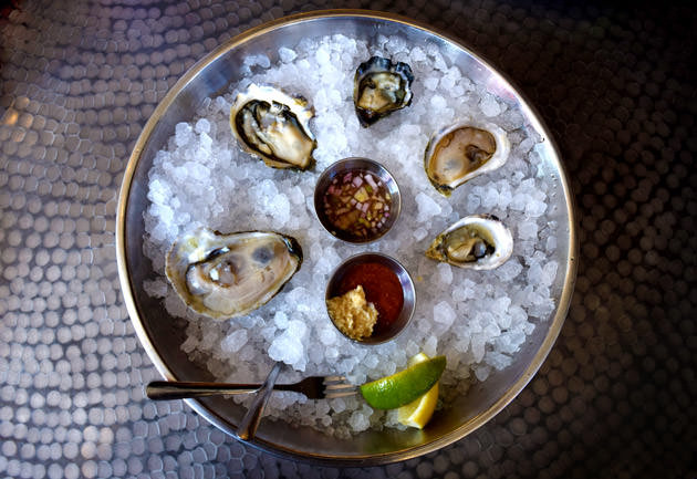 Blue Island Oyster Sampler