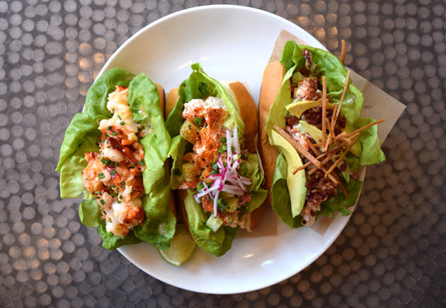 Blue Island Lobster Rolls.