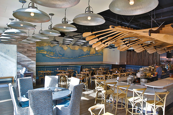 View of Blue Island Oyster Bar, Internal.