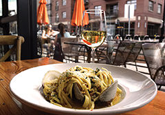 Blue Island Clam Linguine.