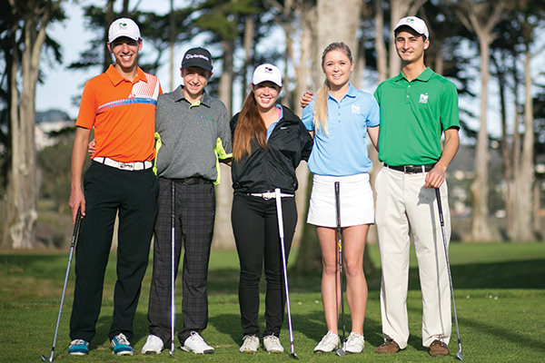 CGA Youth on Course, high school students