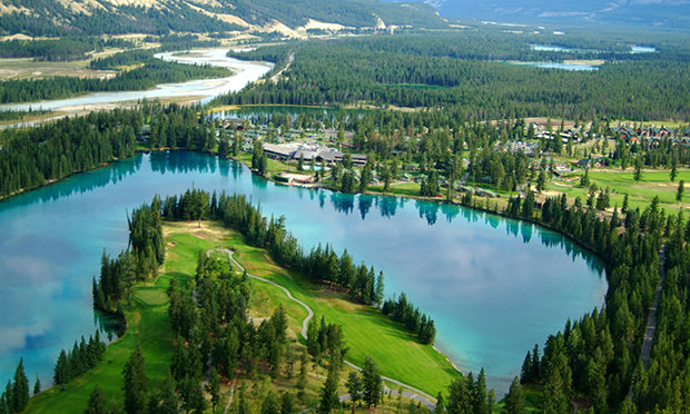 alberta, canada - banff springs