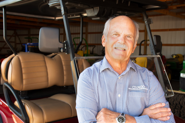 Tom Bauerle, president and CEO of Colorado Golf & Turf