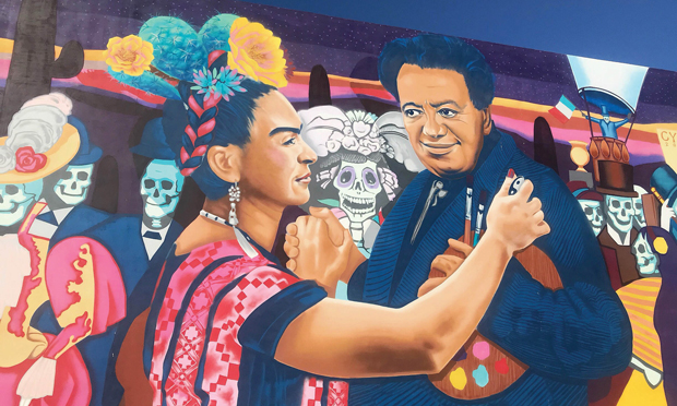 visit tucson mural frida kahlo