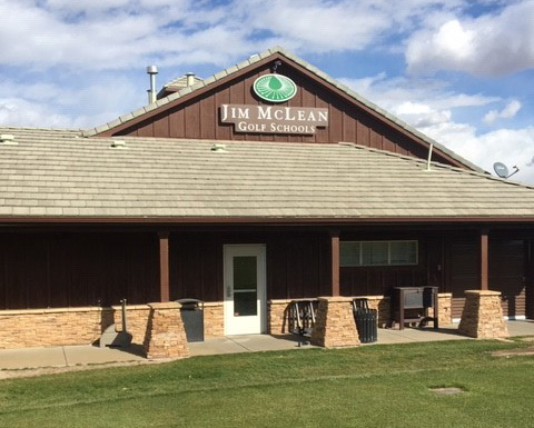 South view of GVR's Jim McLean Golf School.