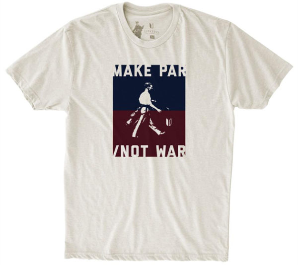 make par not war t shirt