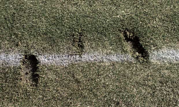 Results: pay attention to the direction and depth of your iron divots.