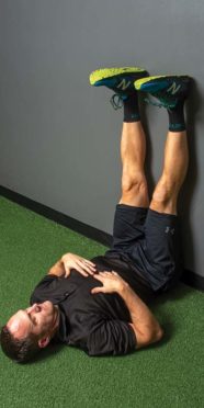 Back pain relief exercise, 2