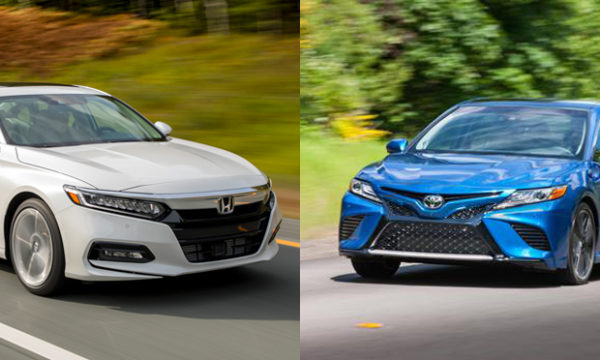 2018 Honda Accord Touring 2.0T & 2018 Toyota Camry XSE V6 Review ...